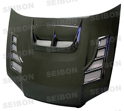 Seibon CW Style Carbon Fiber Hood - SUBARU IMPREZA / WRX / STI (GDA/B/F OR GGA/E)* 2004-2005