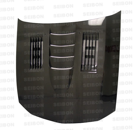 Seibon SS Style Carbon Fiber Hood - FORD MUSTANG (S197) 2005-2008