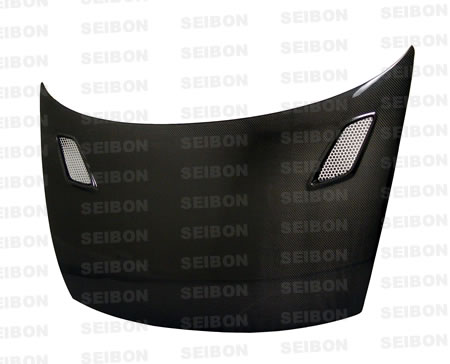 Seibon MG Style Carbon Fiber Hood - Honda Civic Coupe 06+