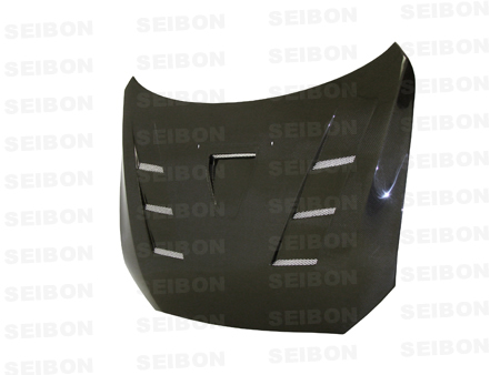 Seibon TS Style Carbon Fiber Hood - Mitsubishi EVO X 08+