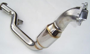 Invidia Downpipe with High Flow Cat - Subaru WRX/Sti 02-07
