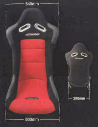 Mugen S1-R Bucket Seat