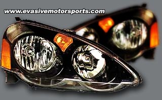 acura rsx 02 jdm type r headlights evasive motorsports