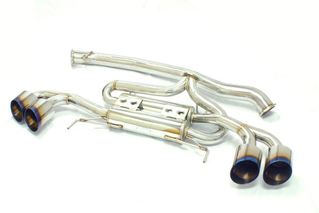 MXP Stainless Steel Exhaust System - Nissan GTR R35 (Straight Rear)