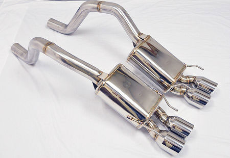 MXP Stainless Steel Exhaust System - Chevy Corvette Z06 C6 Oval