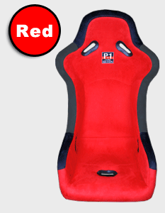 Buddy Club P-1 Limted Edition Racing Spec Bucket Seat - Red