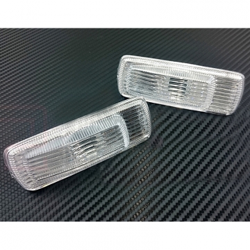 Phase 2 Motortrend Clear Side Markers - Nissan 180SX/240SX S13