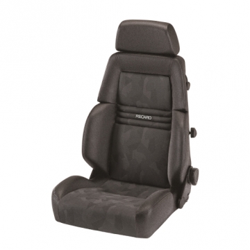 Recaro Expert S Seat - Grey Nardo Bolster / Grey Artista Insert / Black Logo