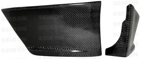 Seibon OE Style Carbon Fiber Rear Lip Spoiler - Mitsubishi EVO X 08+