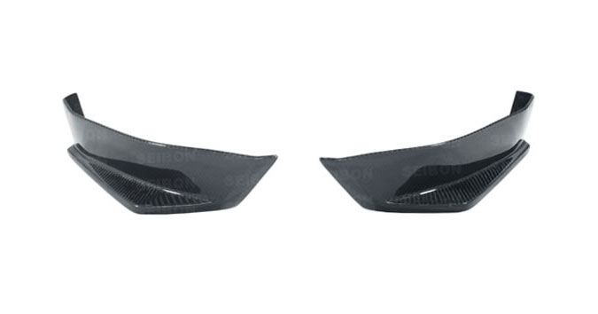 Seibon KC-style Carbon Fiber Rear Lip  - Scion FRS / Subaru BRZ