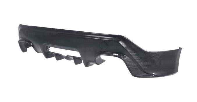 Seibon TB-style Carbon Fiber Rear Lip  - Scion FRS / Subaru BRZ
