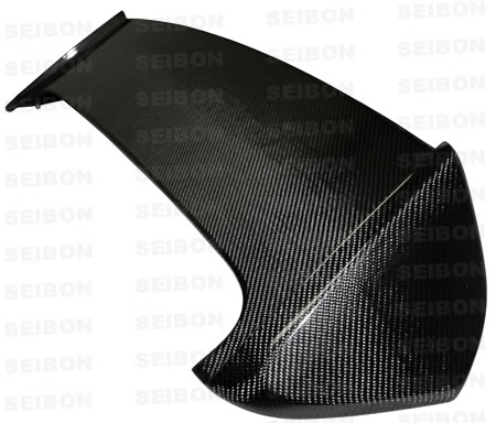 Seibon STI Style Carbon Rear Spoiler W/Led - Subaru Impreza / WRX / STi Hb 2008-2009