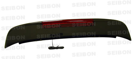 Seibon SP Style Carbon Rear Spoiler W/Led - Honda Civic Hb 1992-1995