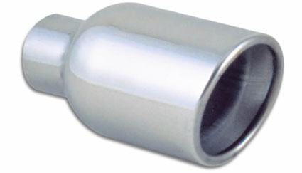 Vibrant 4 Round Stainless Steel Tip (Double Wall, Angle Cut)
