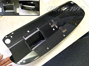 Seibon Carbon Fiber Cooling Plate - Honda S2000 00+