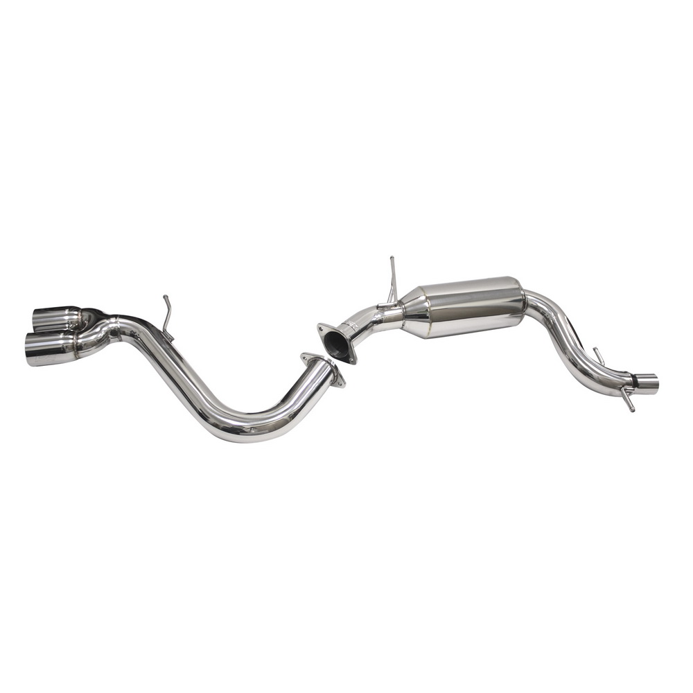 DC Sports Single Canister Stainless Steel Cat-Back Exhaust - Volkswagen Golf GTI Mk V 06-09