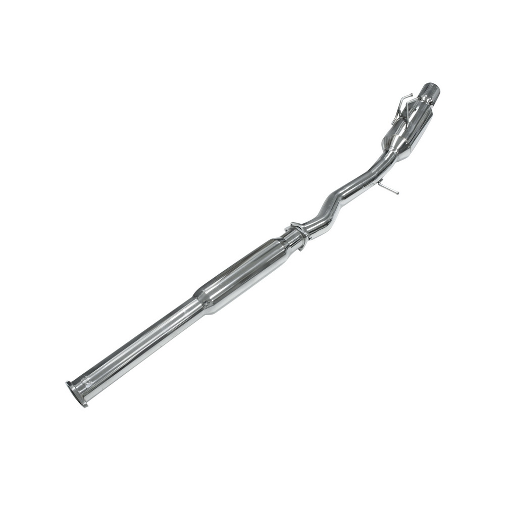 DC Sports Single Canister Stainless Steel Cat-Back Exhaust - Mitsubishi Evolution X 08-09