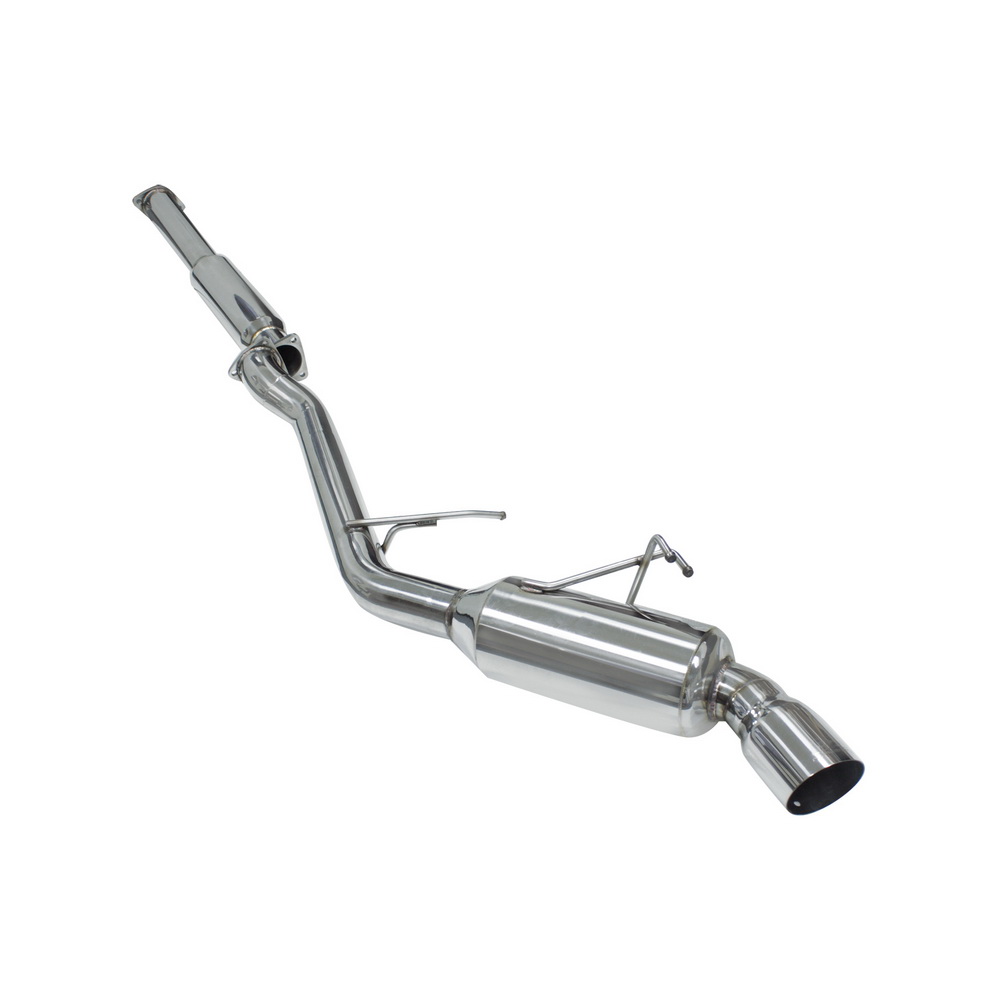 DC Sports Single Canister Stainless Steel Cat-Back Exhaust - Mitsubishi Lancer Ralliart 2009+