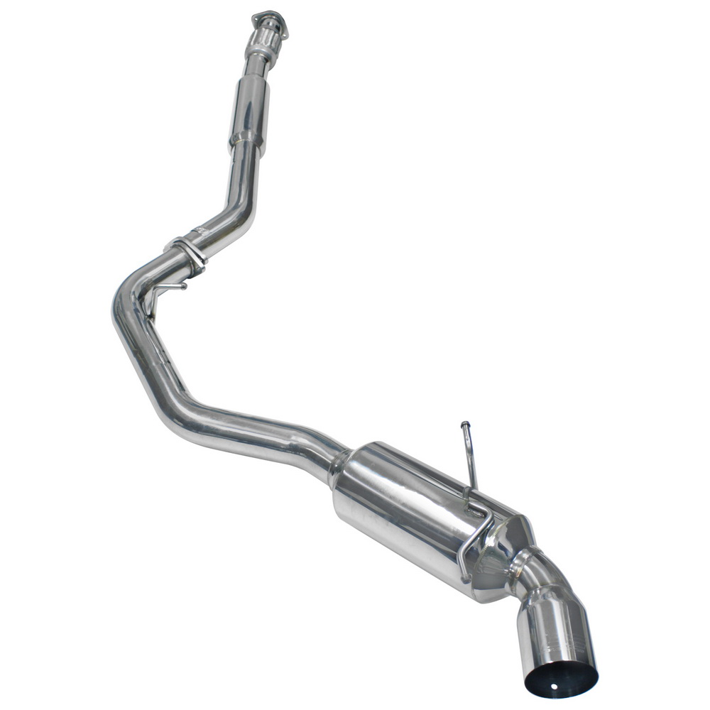 DC Sports Single Canister Stainless Steel Cat-Back Exhaust - Subaru WRX Wagon 5DR 08-10
