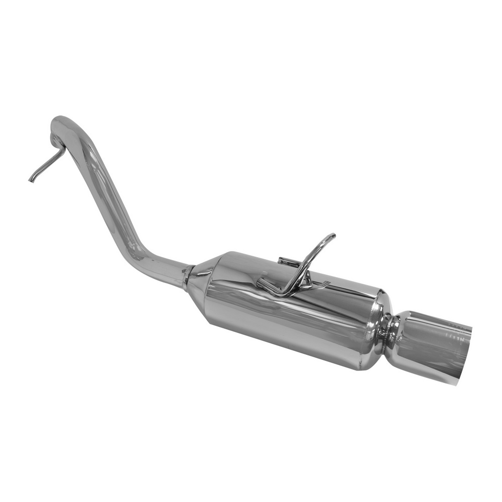 DC Sports Single Canister Axle-Back Stainless Steel Exhaust - Scion xA 03-07