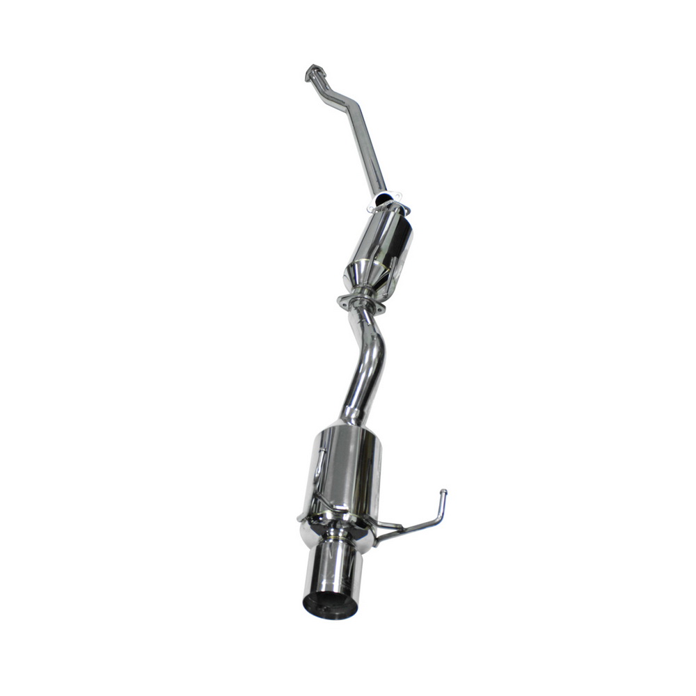 DC Sports Single Canister Stainless Steel Cat-Back Exhaust - Honda Civic Euro R 02-05