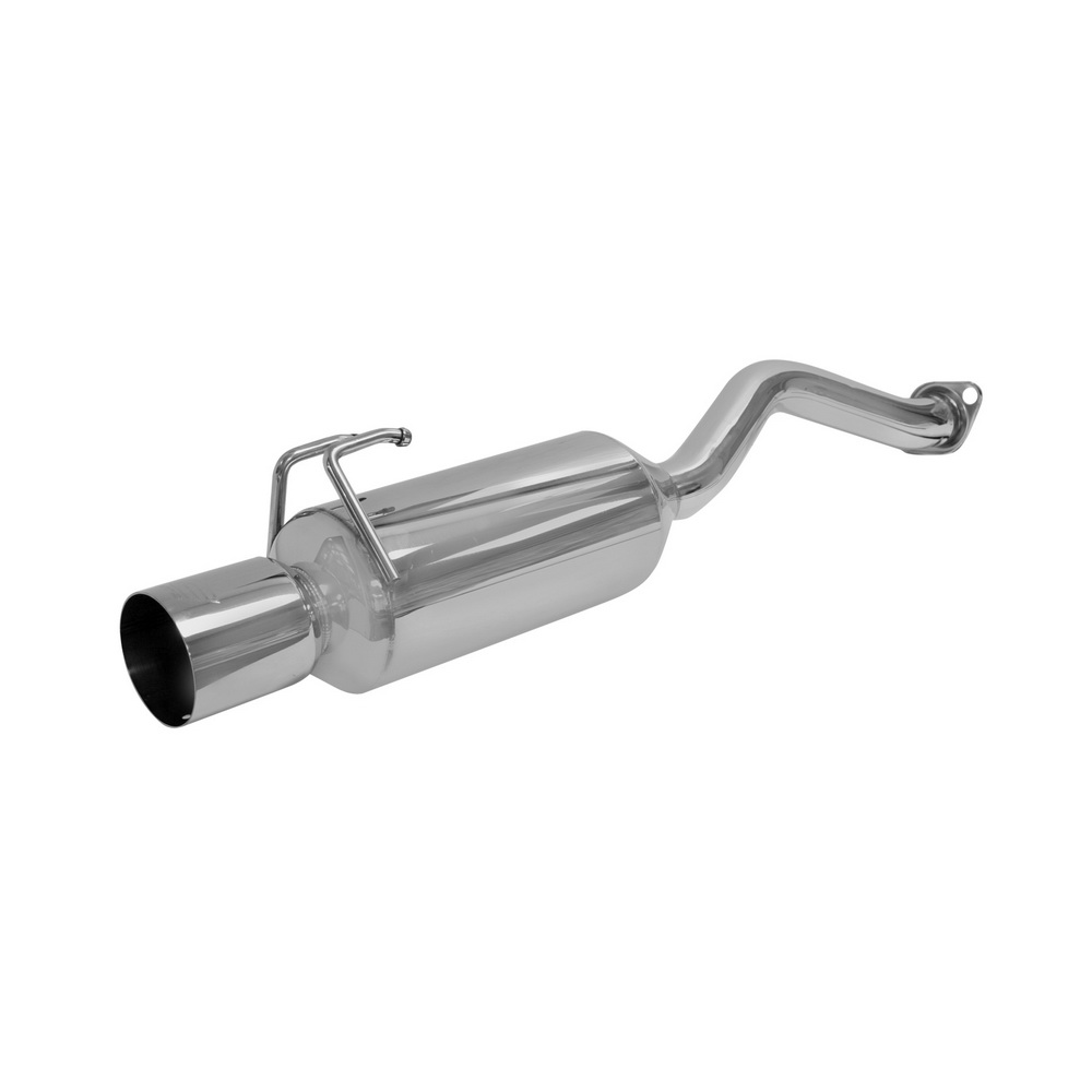 DC Sports Single Canister Axle-Back Stainless Steel Exhaust - Honda Civic Si Coupe 2DR 06-09