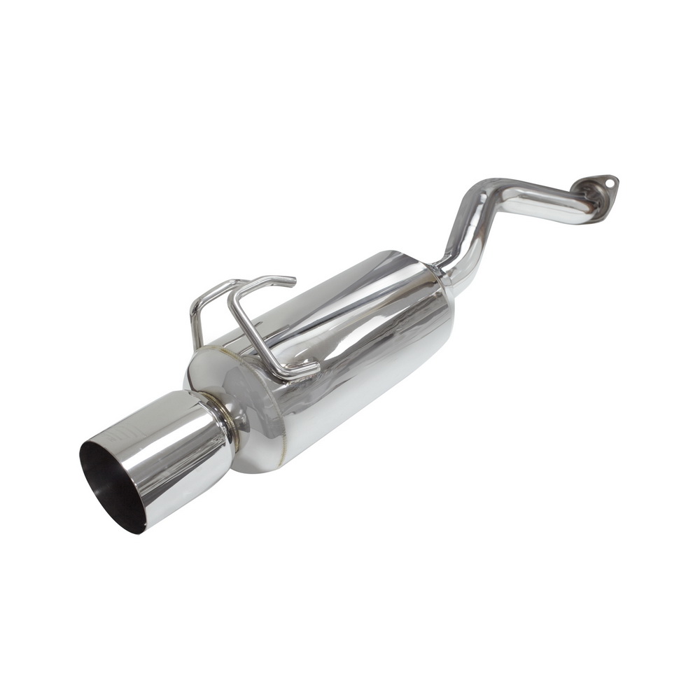 DC Sports Single Canister Axle-Back Stainless Steel Exhaust - Honda Civic Si Sedan 4DR 07-09