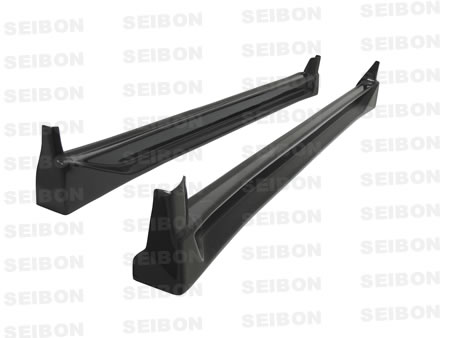 Seibon CW Style Carbon Side Skirts - SUBARU IMPREZA / WRX / STI 2004-2005