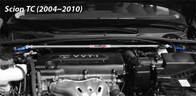 Cusco Front Strut Bar Type AS - Scion tC 04-10