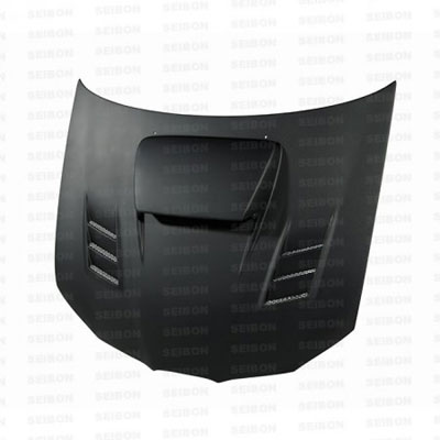 Seibon CWII-style Dry Carbon Hood - Subaru Impreza/WRX/STi 06-07