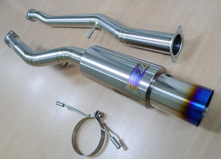 Titek Titanium Exhaust - Subaru WRX 02-07