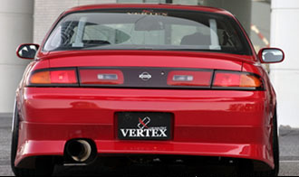 Vertex Rear Bumper - Nissan 95-98 240SX (S14)