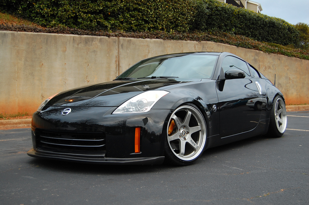 Nissan 350z veilside front lip #2
