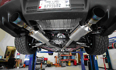 Agency Power Exhaust System - Mitsubishi EVO X 2008+
