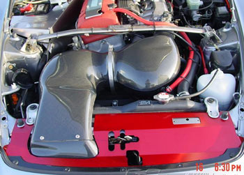 ASM Radiator Plate (Aluminum) - Honda S2000 00-09 (Mugen Intake)