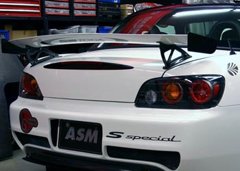 ASM I.S. Design Rear Carbon GT Wing - S2000 00+ AP1/2