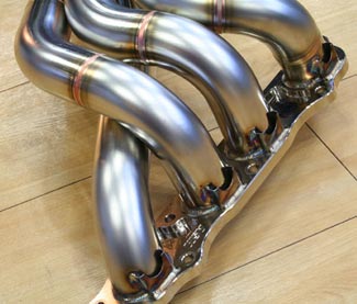 To 4 stainless steel intake flange honda #2