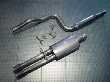AWE Tuning Cat Back Performance Exhaust - Dual Outlet - Volkswagen Mk4 Golf and GTI