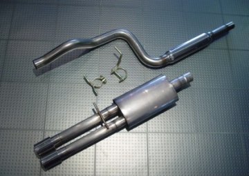 AWE Tuning Cat Back Performance Exhaust - Dual Outlet - Volkswagen Mk4 Jetta