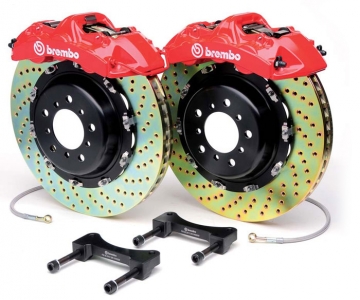 Brembo GT Big Brake Kit Front (Drilled) - Lotus Elise, Exige (Excluding 4-piston Caliper Equipped) 05-11 (328x28 2p)