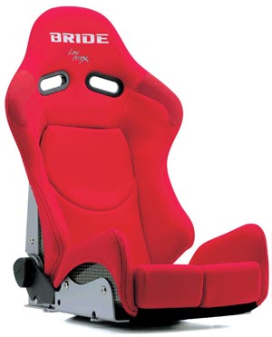 Bride GIAS Hybrid Racing Seat - Red (Low Max)