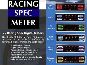 Buddy Club Racing Spec Digi Meter Water Temp