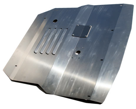 Carbing Aluminum Undertray - Mitsubishi EVO X 2008+