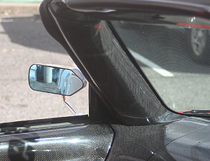 Chargespeed Carbon Fiber A Pillar Panel - Honda S2000
