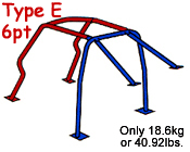 Cusco 6 Point Roll Cage + M - Honda S2000 00-05