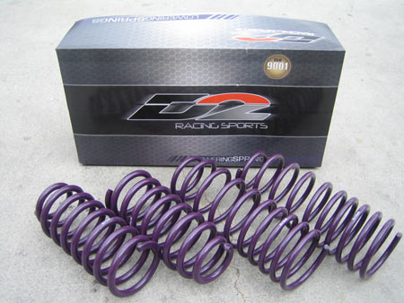 D2 Racing Lowering Springs - Acura Integra 90-93