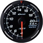 Defi White Racer Gauge (52mm) - E.G.T.