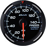 Defi White Racer Gauge (52mm) - Pressure (Oil or Fuel)