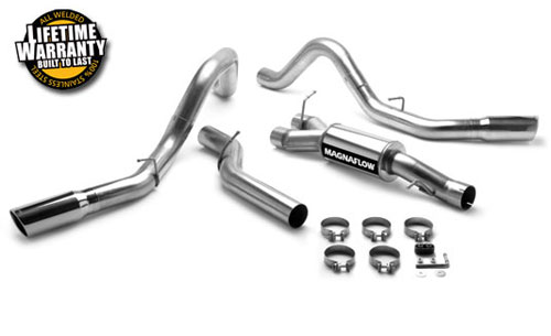 Magnaflow Catback Exhaust - GMC Duramax 04-05 V8 6.6L (DIESEL), Crew Cab/Short Bed (78in. Bed)