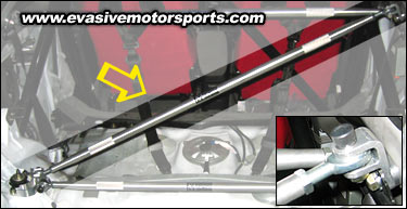 EMRACING Triangulated C-Pillar Tie Bar - Acura Integra  2dr 94-01